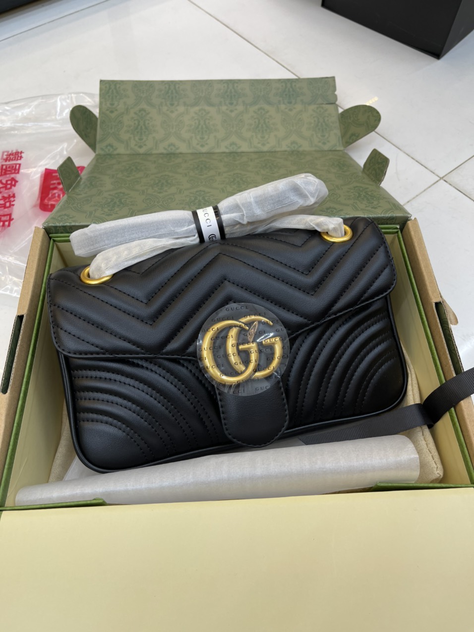 ️️️️️️Túi xách Gucci Marmont Super Size 22cm